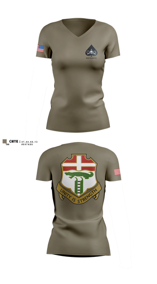 Womens Short Sleeve Vneck Shirt, 1-6 infantry regiment, Army, Teamtime, Team time, sublimation, custom sports apparel, team uniforms, spirit wear, spiritwear, sports uniforms, custom shirts, team store, custom team store, fundraiser sports, apparel fundraiser
