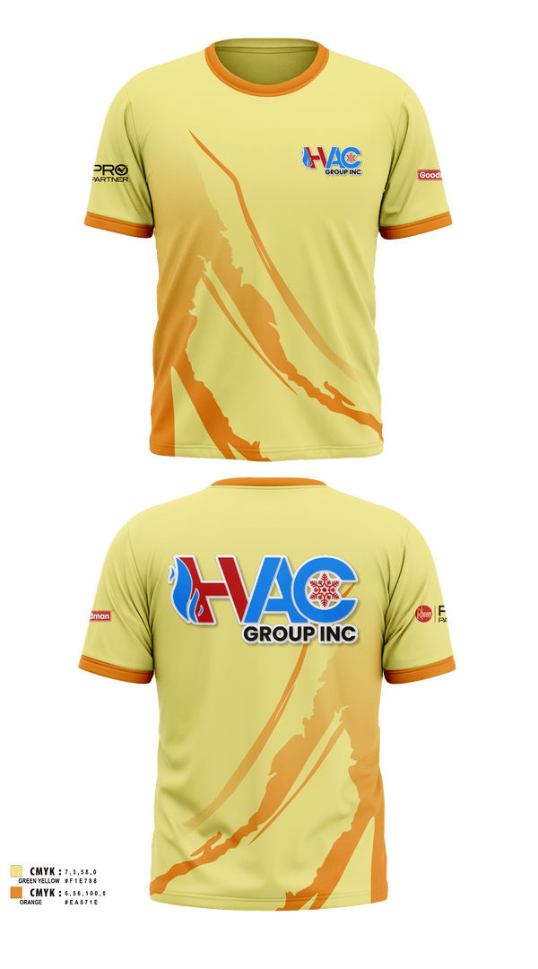 HVAC group Inc 7735982 Short Sleeve Performance Shirt - 1