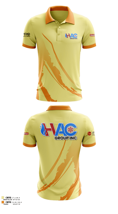 HVAC group Inc 7735982 Short Sleeve Performance Polo - 1