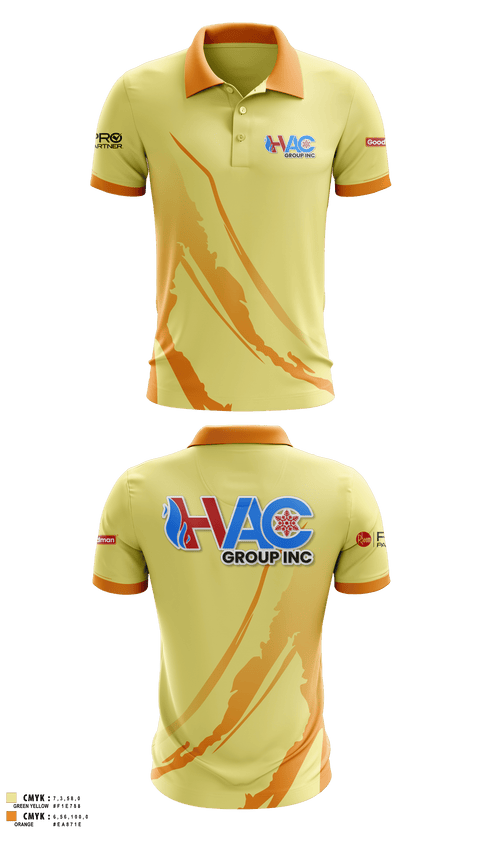 HVAC group Inc 7735982 Short Sleeve Performance Polo - 1