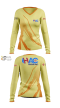HVAC group Inc 7735982 Women's Long Sleeve V-neck Shirt - 1
