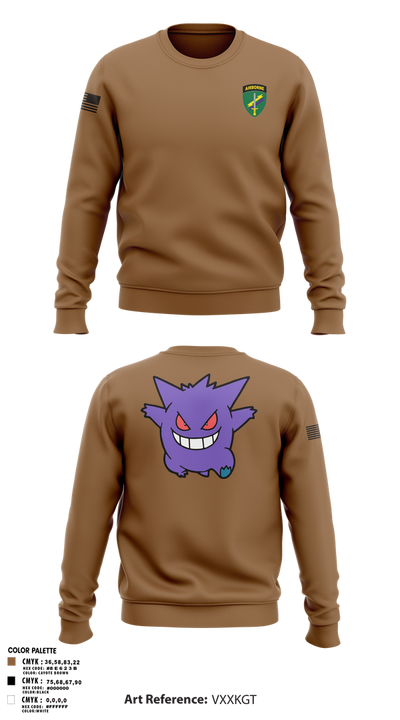 492nd ca bn 48784329 Crew Neck Sweatshirt - 1