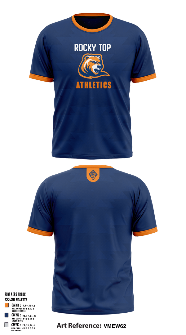 Rocky Top MS 64660579 Short Sleeve Performance Shirt - 2