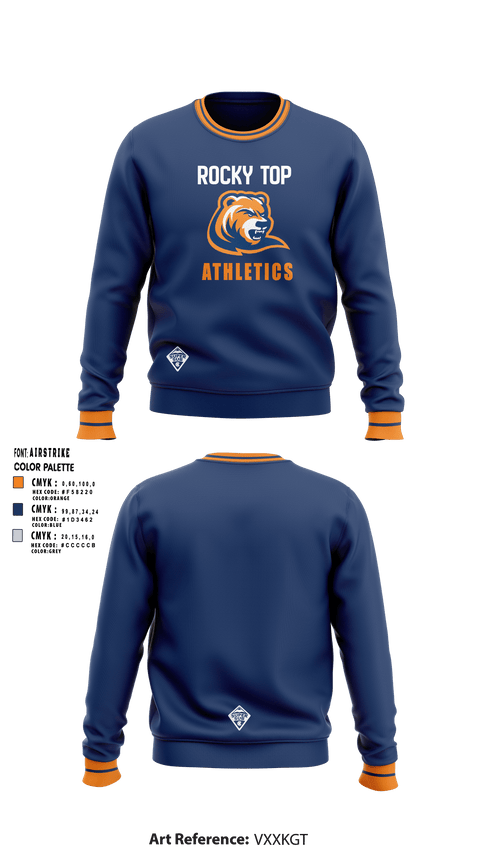 Rocky Top MS 64660579 Crew Neck Sweatshirt - 2