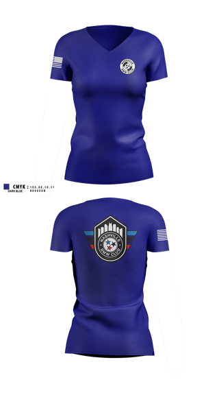 Womens Short Sleeve Vneck Shirt, BMW Club of Nashville, , Teamtime, Team time, sublimation, custom sports apparel, team uniforms, spirit wear, spiritwear, sports uniforms, custom shirts, team store, custom team store, fundraiser sports, apparel fundraiser