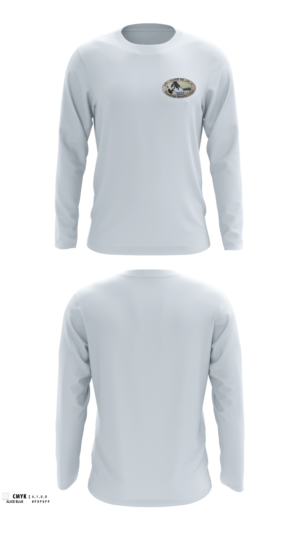 Sandwip society USA 25979511 Long Sleeve Performance Shirt - 1