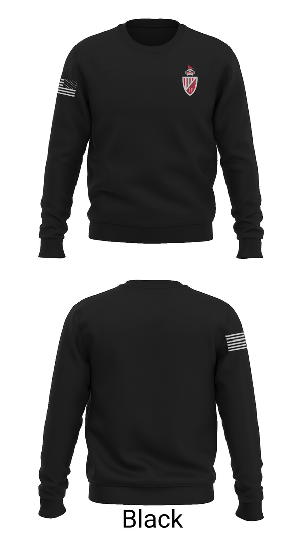 Crew Neck Sweatshirt, Orchard View High School Soccer, Men's Soccer, Teamtime, Team time, sublimation, custom sports apparel, team uniforms, spirit wear, spiritwear, sports uniforms, custom shirts, team store, custom team store, fundraiser sports, apparel fundraiser