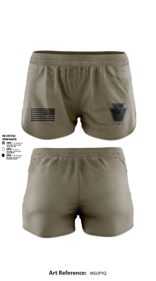 Ranger Panties, 2/112, Army, Teamtime, Team time, sublimation, custom sports apparel, team uniforms, spirit wear, spiritwear, sports uniforms, custom shirts, team store, custom team store, fundraiser sports, apparel fundraiser