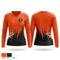 Talbot County Youth Football & Cheer 88065395 Women's Long Sleeve V-neck Shirt - 1