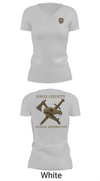 Womens Short Sleeve Vneck Shirt, Tactical Response Unit, Police, Teamtime, Team time, sublimation, custom sports apparel, team uniforms, spirit wear, spiritwear, sports uniforms, custom shirts, team store, custom team store, fundraiser sports, apparel fundraiser