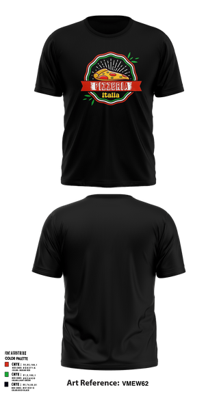 Pizzeria Italia Old School Cotton Feel Shirt - 2