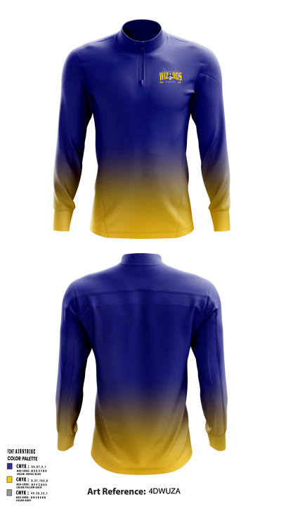 Washingtonville Ice Hockey Club 31203968 Quarter Zip Jacket - 5