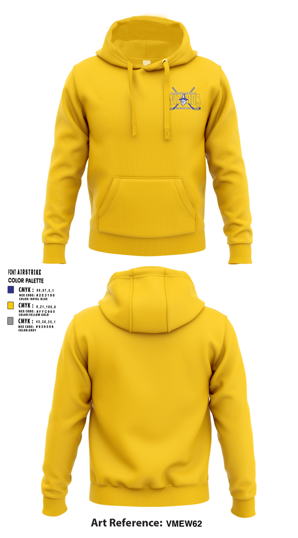 Washingtonville Ice Hockey Club 31203968 Hoodie - 3