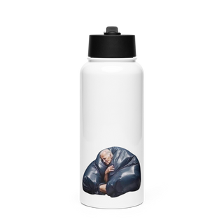 Strike Eagle Keeper Stainless Steel Water Bottle with a Straw Lid