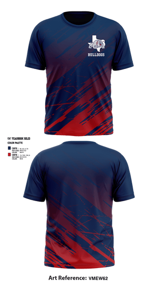 Bulldogs 74348457 Short Sleeve Performance Shirt - 1