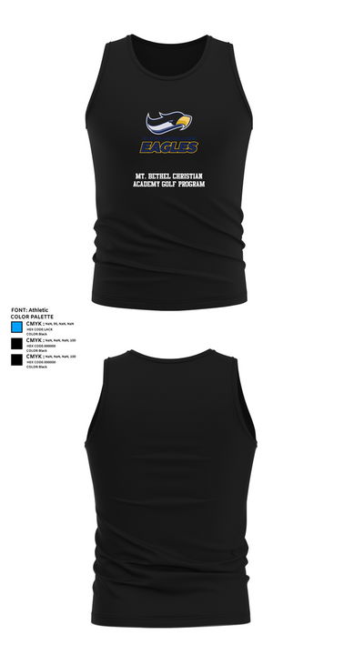 Mt. Bethel Christian Academy Golf Program 44847718 Tank Top - 32