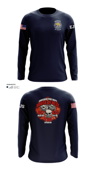 Long Sleeve Performance Shirt, Cfd e47, Fire Department, Teamtime, Team time, sublimation, custom sports apparel, team uniforms, spirit wear, spiritwear, sports uniforms, custom shirts, team store, custom team store, fundraiser sports, apparel fundraiser
