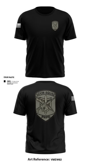 Short Sleeve Performance Shirt, Goon Squad PRPD, Police, Teamtime, Team time, sublimation, custom sports apparel, team uniforms, spirit wear, spiritwear, sports uniforms, custom shirts, team store, custom team store, fundraiser sports, apparel fundraiser