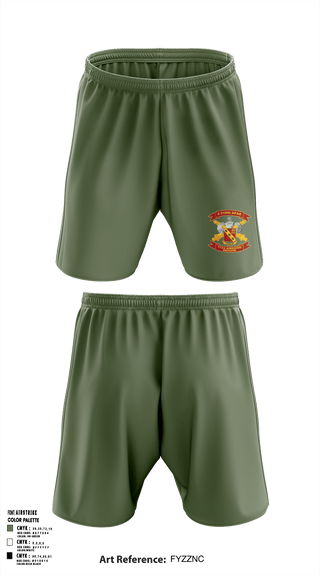 FCO 4-319 AFAR, 173 IBCT(A) 62795689 Athletic Shorts With Pockets - 2