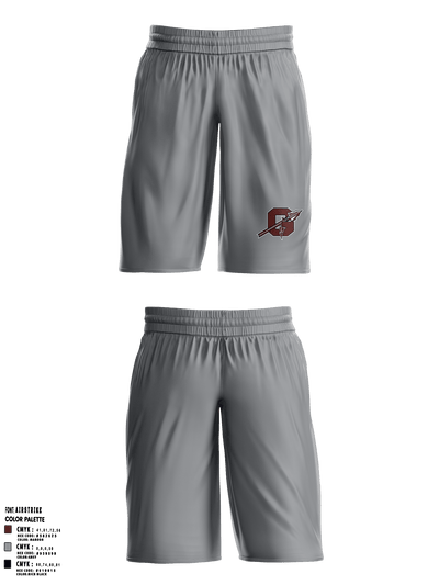 Ganado High School Basketball 15621417 Mens Basketball Shorts 6