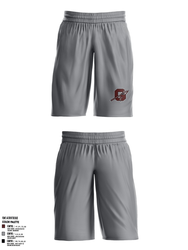Ganado High School Basketball 15621417 Mens Basketball Shorts 6