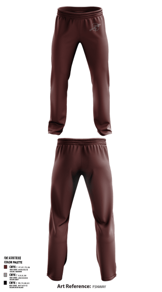 Ganado High School Basketball 15621417 Sweatpants - 5