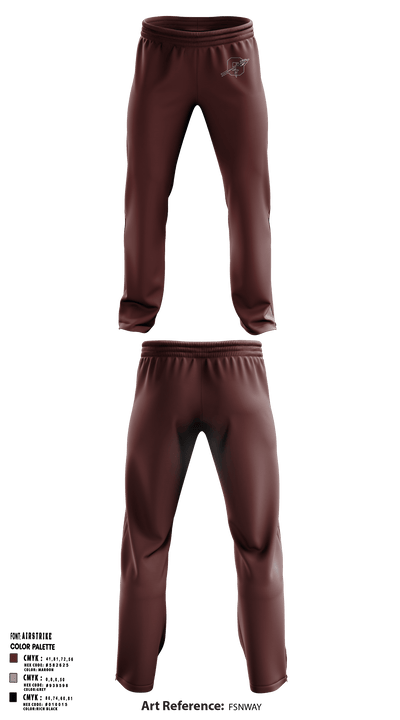 Ganado High School Basketball 15621417 Sweatpants - 5