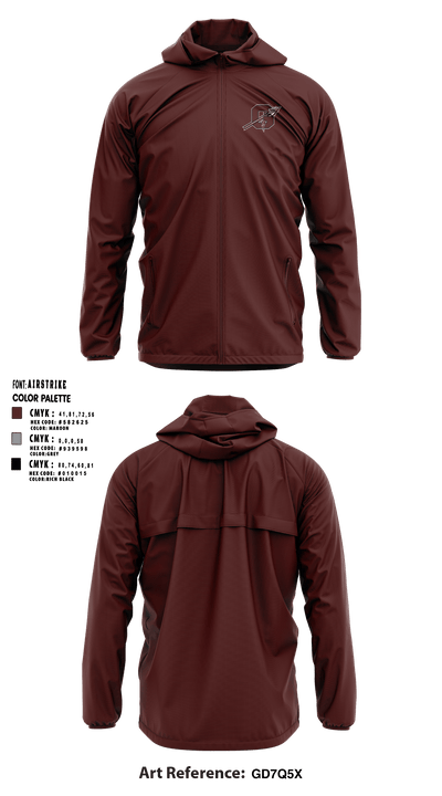 Ganado High School Basketball 15621417 Windbreaker - 5