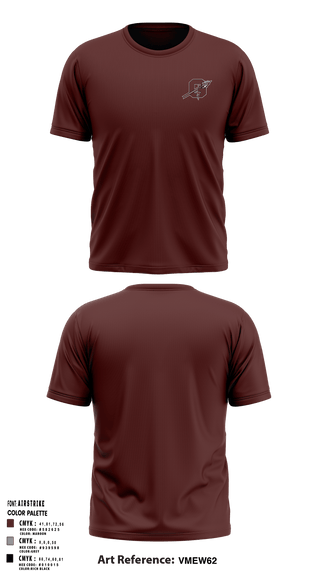 Ganado High School Basketball 15621417 Old School Cotton Feel Shirt - 5