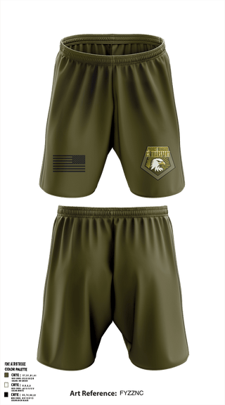 Athletic Shorts With Pockets, PM C2 Transport, Army, Teamtime, Team time, sublimation, custom sports apparel, team uniforms, spirit wear, spiritwear, sports uniforms, custom shirts, team store, custom team store, fundraiser sports, apparel fundraiser