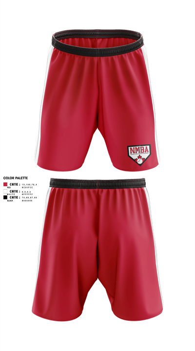 Nanaimo Minor Baseball Association 56381131 Athletic Shorts With Pockets - 1