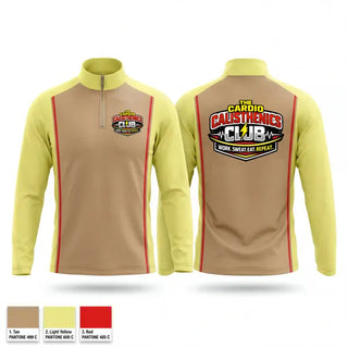Quarter Zip Jacket, The Cardio Calisthenics Club, E-Sports, Teamtime, Team time, sublimation, custom sports apparel, team uniforms, spirit wear, spiritwear, sports uniforms, custom shirts, team store, custom team store, fundraiser sports, apparel fundraiser