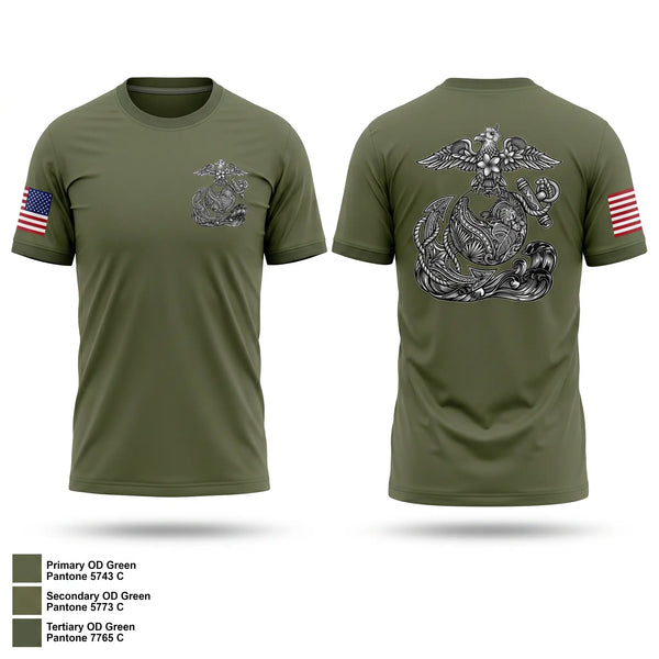 Old School Cotton Feel Shirt, Annual Training 2026, Marines, Teamtime, Team time, sublimation, custom sports apparel, team uniforms, spirit wear, spiritwear, sports uniforms, custom shirts, team store, custom team store, fundraiser sports, apparel fundraiser