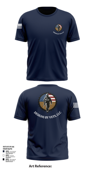 Short Sleeve Performance Shirt, Designs By Vets, , Teamtime, Team time, sublimation, custom sports apparel, team uniforms, spirit wear, spiritwear, sports uniforms, custom shirts, team store, custom team store, fundraiser sports, apparel fundraiser
