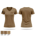Graphics Campus NJROTC 2365942 Women's Short Sleeve V-neck Shirt - 1