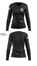 DASA DE&C Partner Relationship Management 27168686 Women's Long Sleeve V-neck Shirt - 21