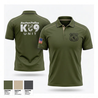 Short Sleeve Performance Polo, Dewey Beach Police K9, Police, Teamtime, Team time, sublimation, custom sports apparel, team uniforms, spirit wear, spiritwear, sports uniforms, custom shirts, team store, custom team store, fundraiser sports, apparel fundraiser