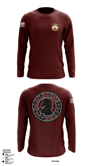 HHD, 627TH Hospital Center 42865574 Long Sleeve Performance Shirt 2