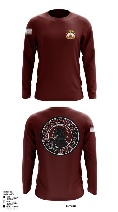 HHD, 627TH Hospital Center 42865574 Long Sleeve Performance Shirt 2
