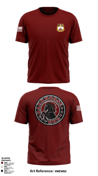HHD, 627TH Hospital Center 42865574 Short Sleeve Performance Shirt - 2