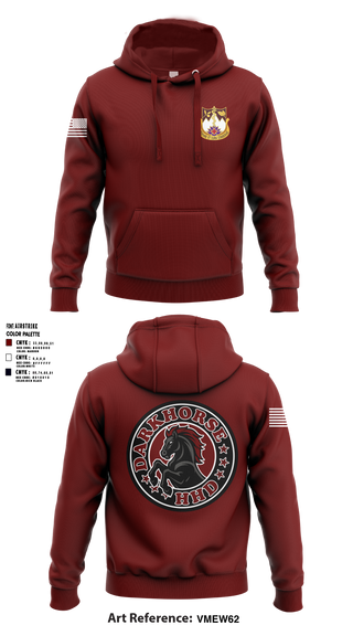 HHD, 627TH Hospital Center 42865574 Hoodie - 2