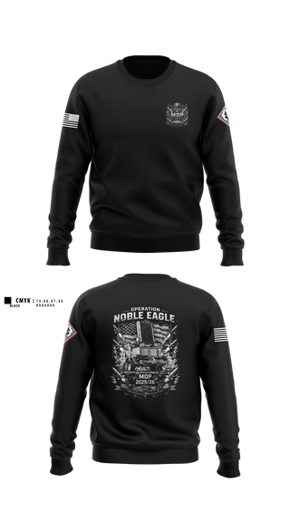Crew Neck Sweatshirt, 204th MDP, Army, Teamtime, Team time, sublimation, custom sports apparel, team uniforms, spirit wear, spiritwear, sports uniforms, custom shirts, team store, custom team store, fundraiser sports, apparel fundraiser
