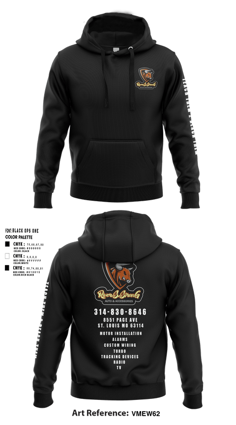 RiverSStronG Auto & Accessories 70993756 Hoodie - 1