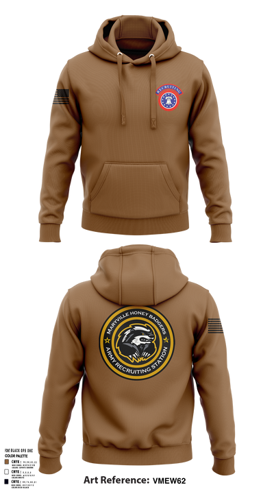 USAREC 47194249 Hoodie - 1