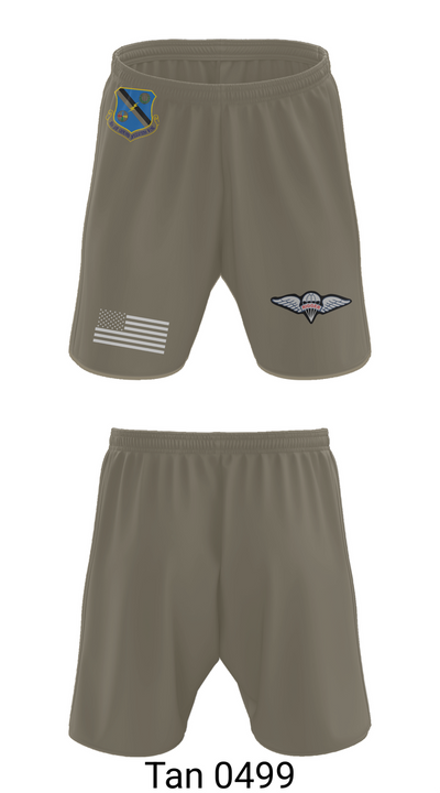 93rd AGOW 64240492 Athletic Shorts With Pockets - 69