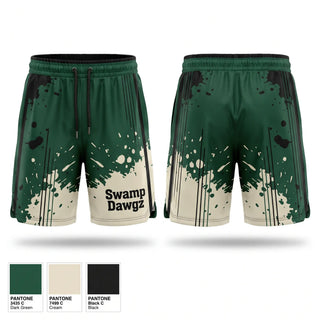 Athletic Shorts With Pockets, Swamp Dawgz, Baseball, Teamtime, Team time, sublimation, custom sports apparel, team uniforms, spirit wear, spiritwear, sports uniforms, custom shirts, team store, custom team store, fundraiser sports, apparel fundraiser