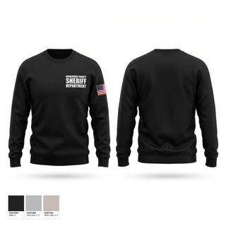 Crew Neck Sweatshirt, Henderson County Sheriff Department, Police, Teamtime, Team time, sublimation, custom sports apparel, team uniforms, spirit wear, spiritwear, sports uniforms, custom shirts, team store, custom team store, fundraiser sports, apparel fundraiser