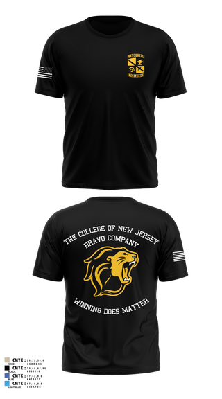 Short Sleeve Performance Shirt, Tiger Battalion: B Co. ROTC, Army, Teamtime, Team time, sublimation, custom sports apparel, team uniforms, spirit wear, spiritwear, sports uniforms, custom shirts, team store, custom team store, fundraiser sports, apparel fundraiser