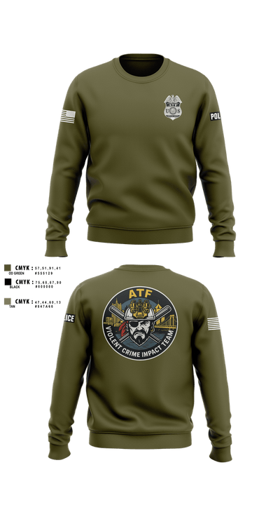 ATF 41951708 Crew Neck Sweatshirt - 3