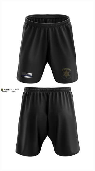 Athletic Shorts With Pockets, Tulare County Sheriff K-9 Unit, Police, Teamtime, Team time, sublimation, custom sports apparel, team uniforms, spirit wear, spiritwear, sports uniforms, custom shirts, team store, custom team store, fundraiser sports, apparel fundraiser